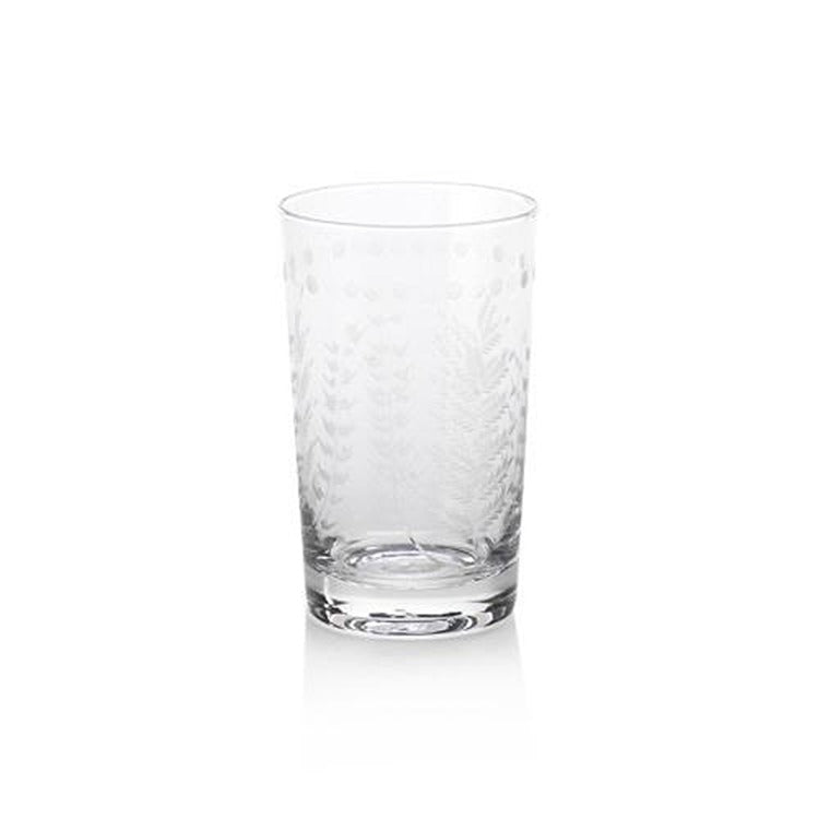 Spring-Leaves-Cut-Design-High-ball-Glass