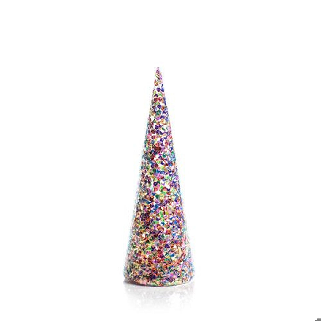 LED Multicolor Sequin Tree-10.25", Min.6