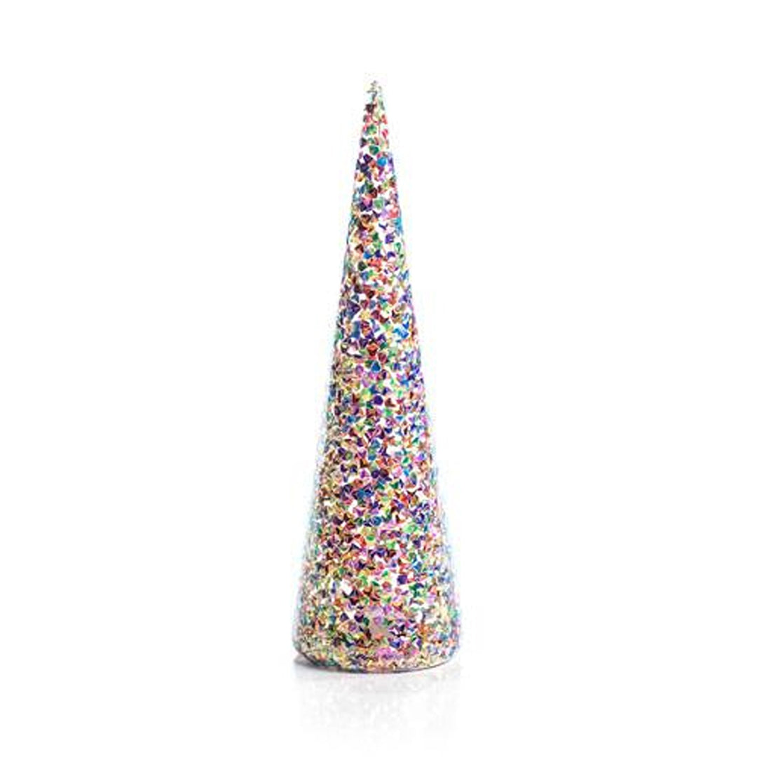 LED Multicolor Sequin Tree-11.75", Min.6