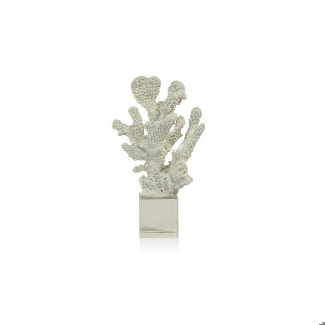 White Coral on Acrylic Base- Design A, Min.4
