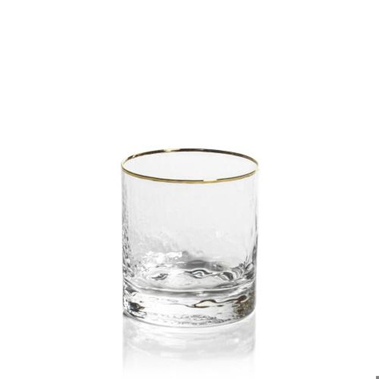 Negroni Hammered DOF w/ Gold Rim