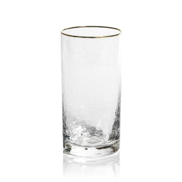 Negroni Hammered HB w/ Gold Rim