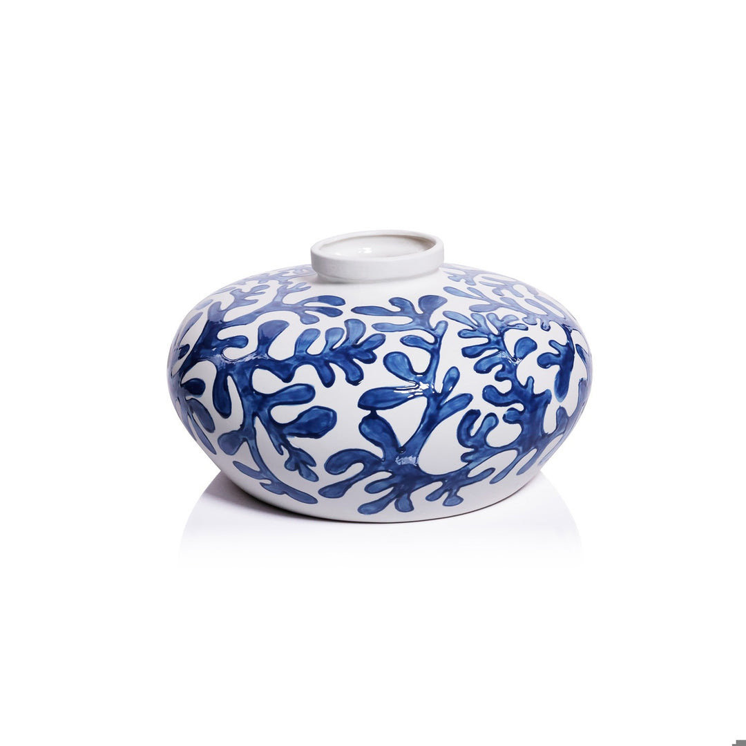 Bermuda Coral Stoneware  Vase