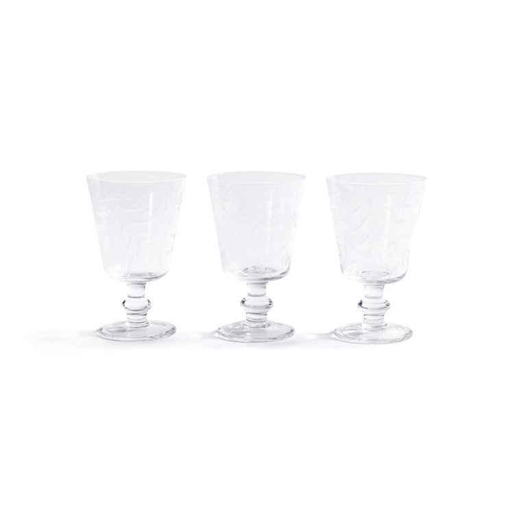 Etched All Purpose Goblet- Assorted pcs