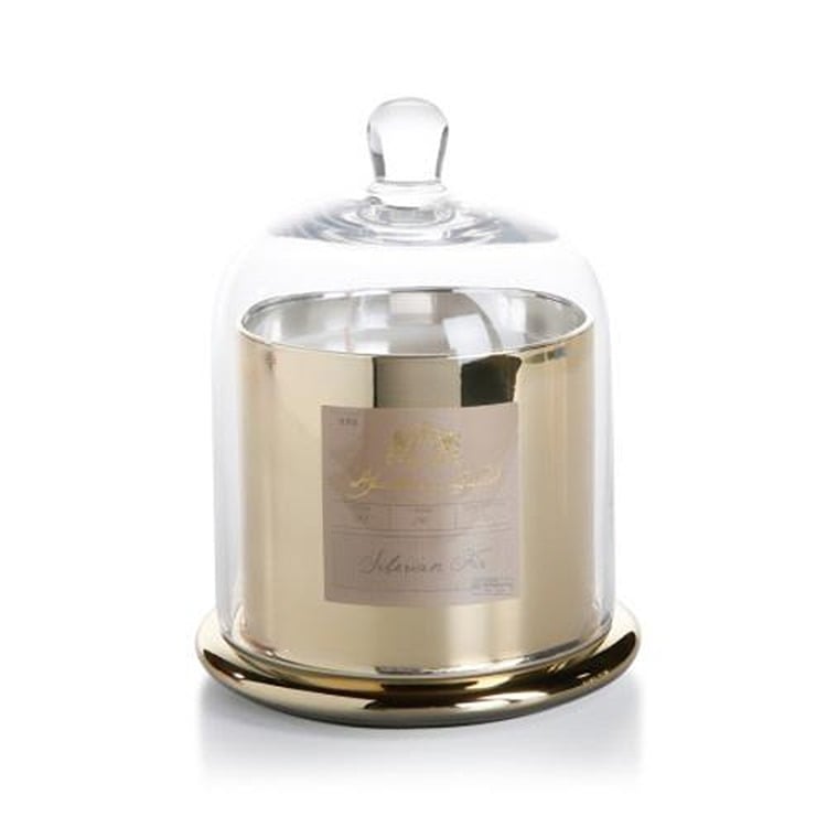 AG Candle Jar w/Dome-Siberian Fir/Gold-Large