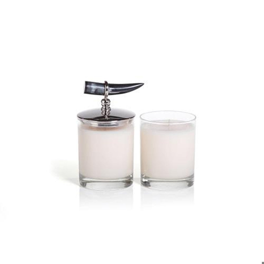 Cote d Ivoire Scented Candle w/ Horn Lid - Bergamo