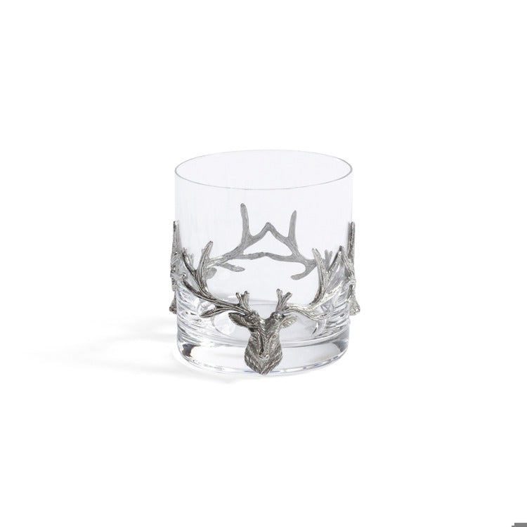 St. Anton Pewter & Glass Rock Glass, 280 ml