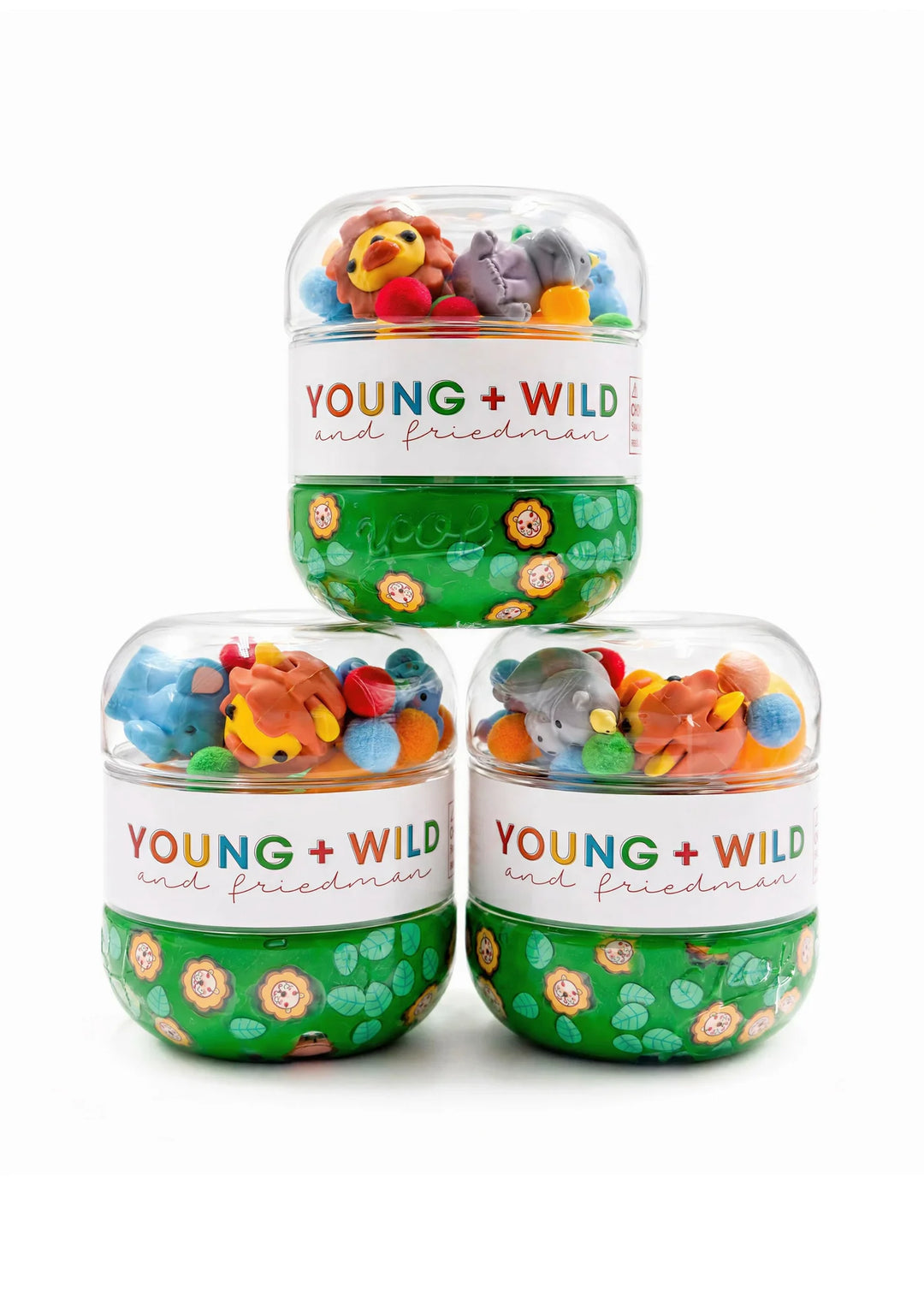 Grab & Go Dough Jar - Zoo