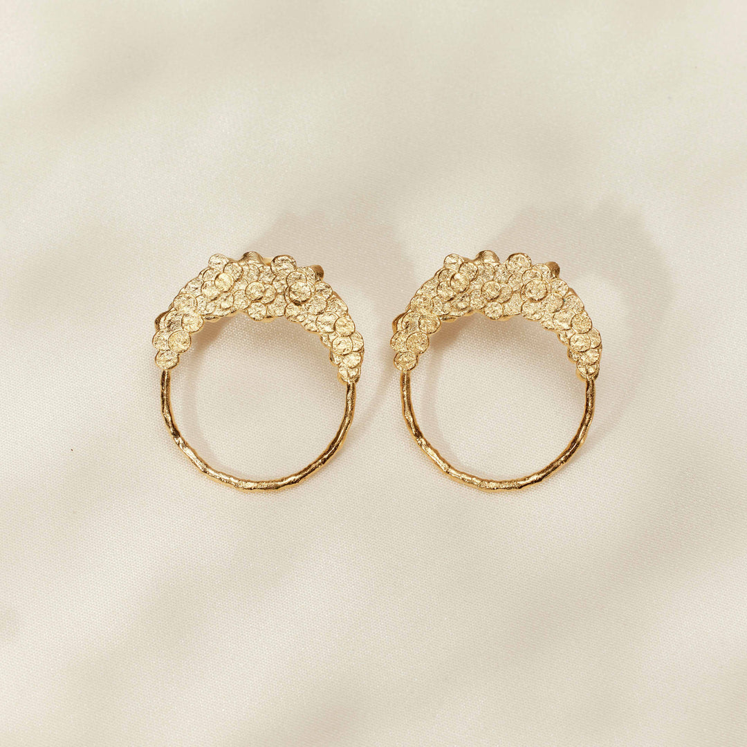 Agapé Studio Jewelry - Aléa Mini Earrings | Jewelry Gold Gift Waterproof