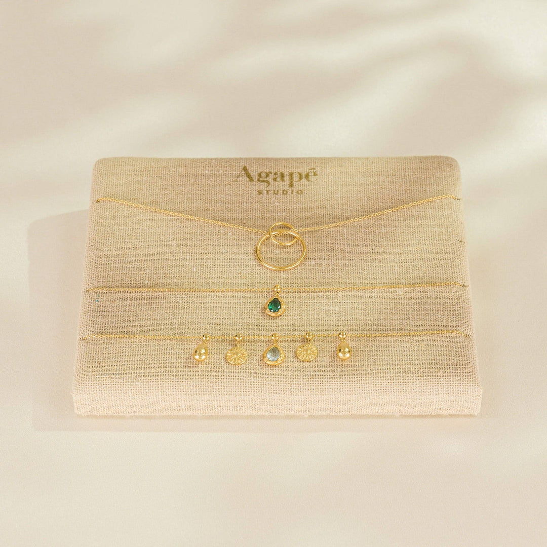 Agapé Studio Jewelry - Necklace and Bracelets Display