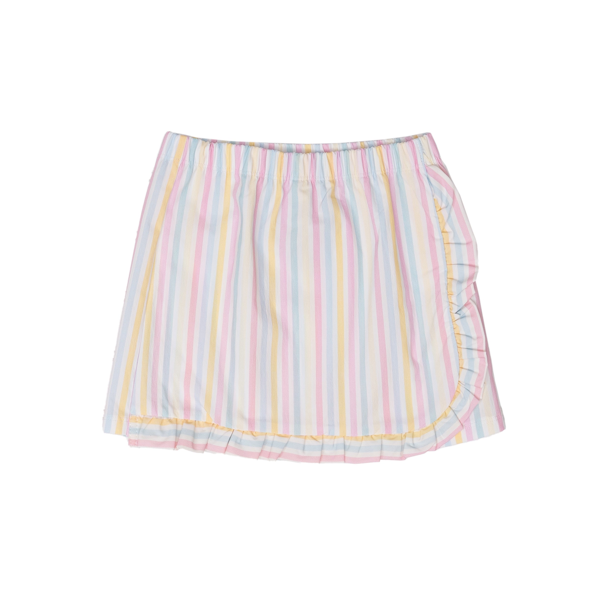 Striped skirt outlet pastel