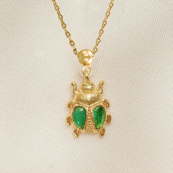 Agapé Studio Jewelry - Scarab Charm | Jewelry Gold Gift Waterproof: Charm Only