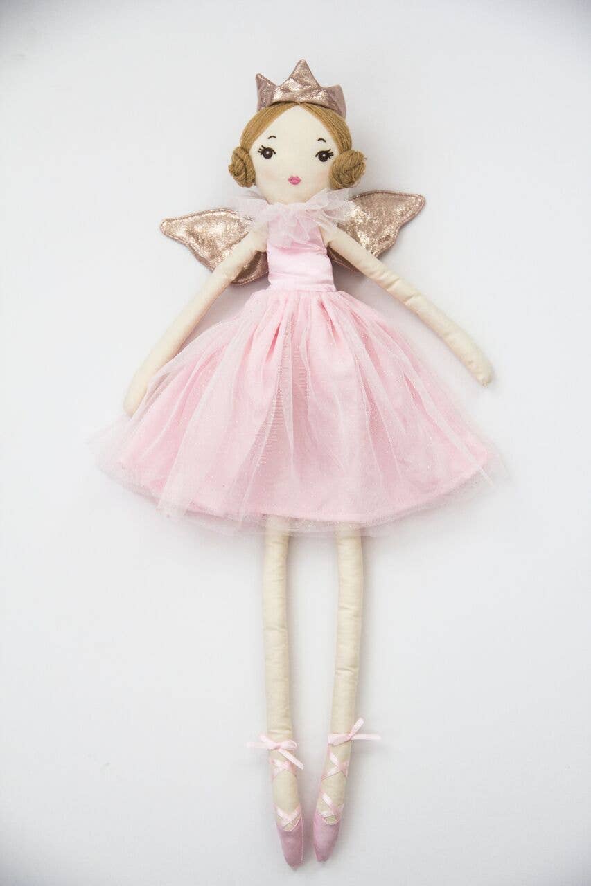Miss Rose Sister Violet - TOYS - Large Doll - Fairy Princess Pink