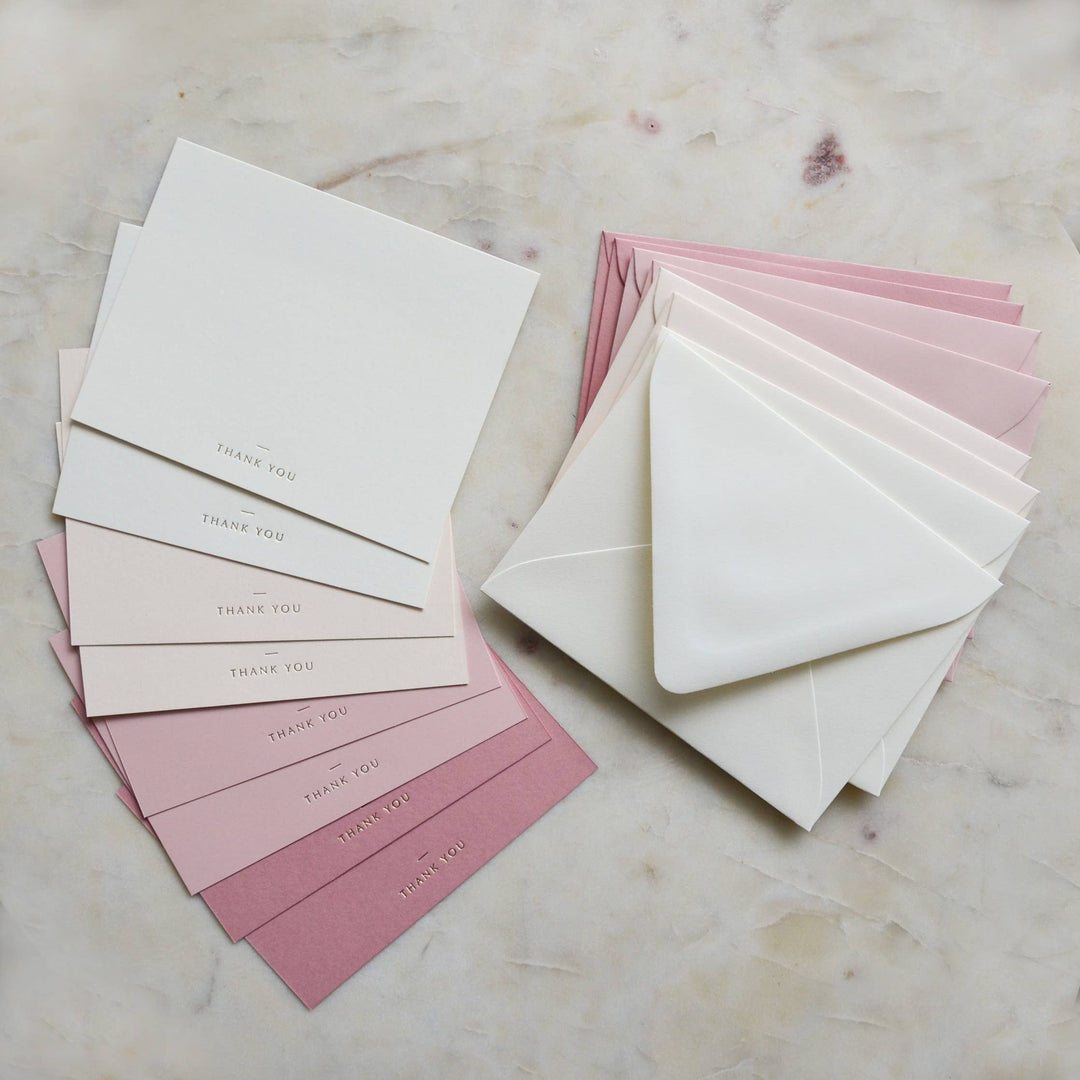 Papel & Co - Ombre Thank You Cards
