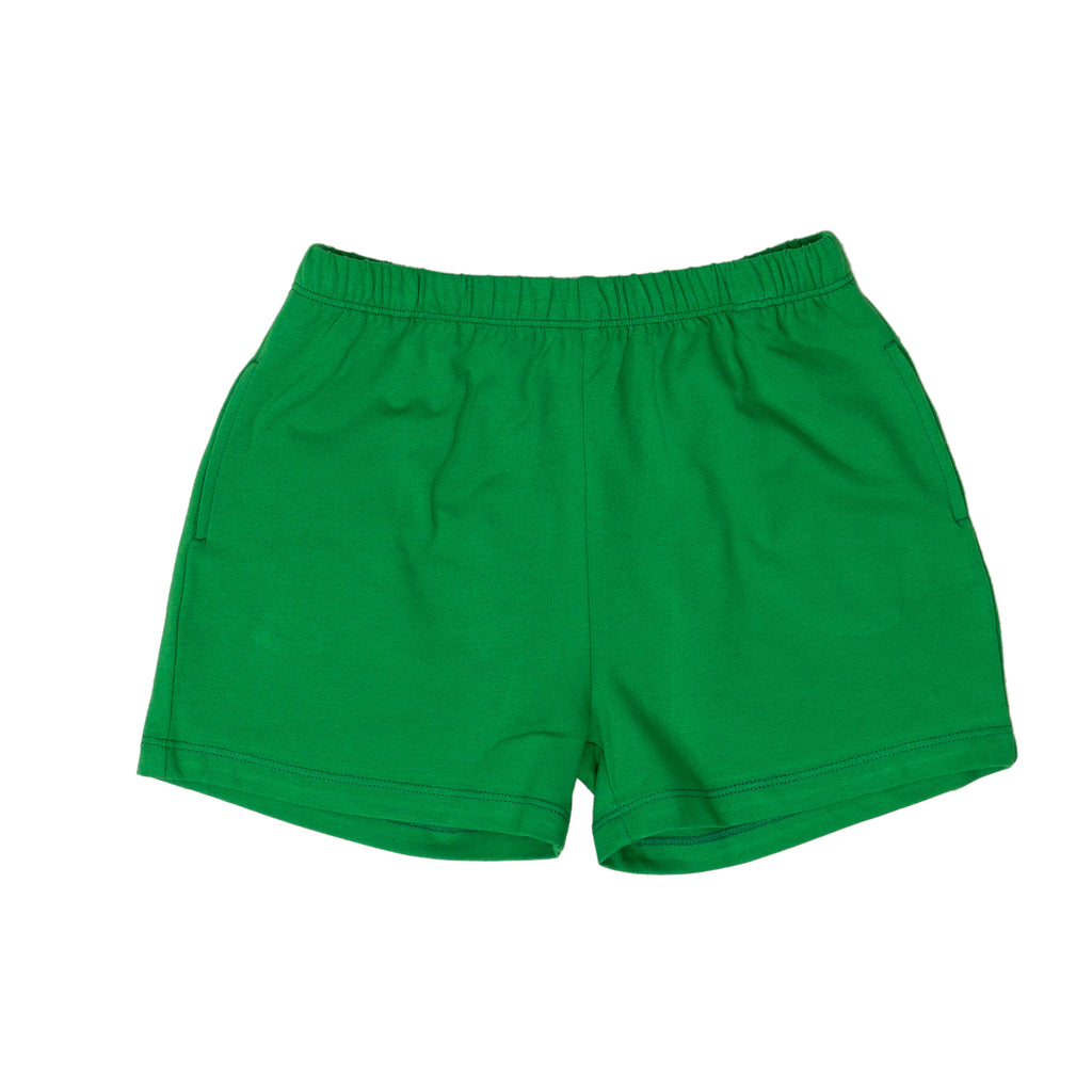 Nº21 Kids logo-print cotton shorts - Green