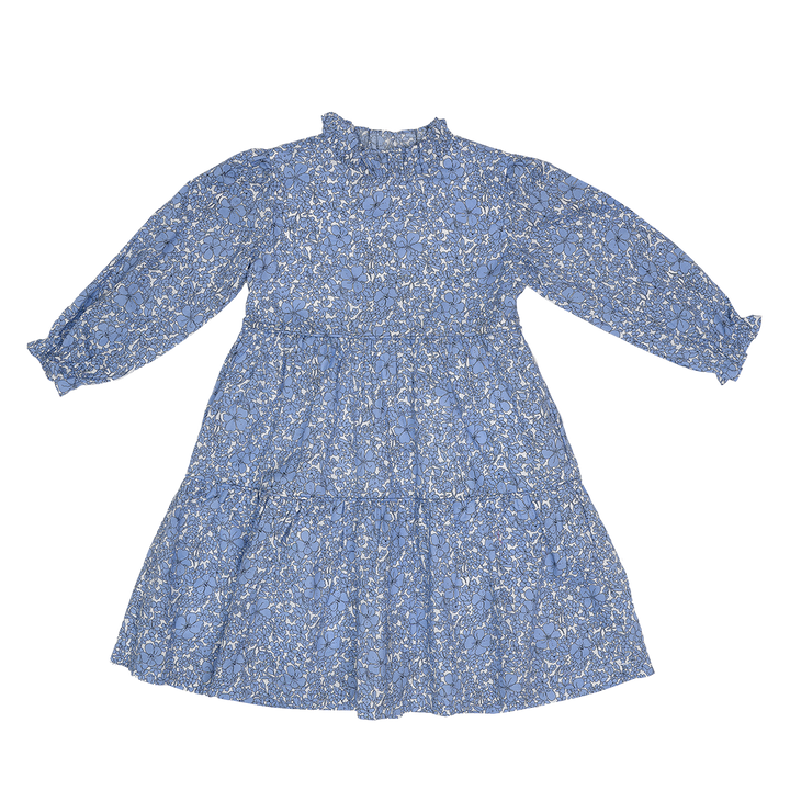 Jennifer Blue Floral Dress