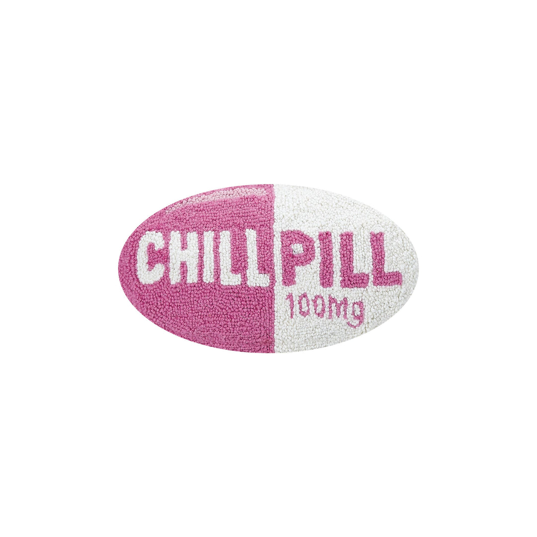 Peking Handicraft - Chill Pill Hot Pink Min 2 Hook Pillow