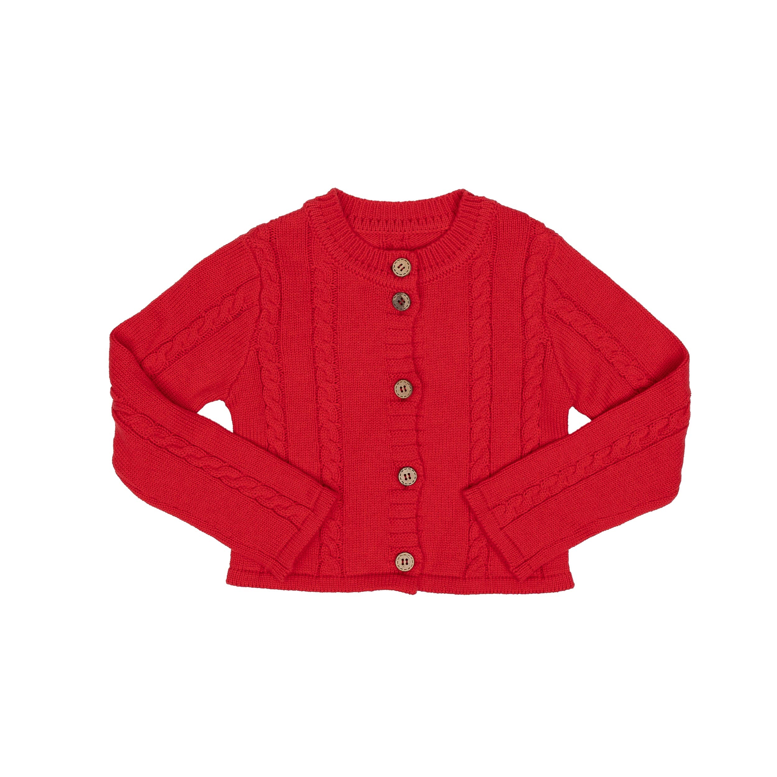 Boys red cardigan best sale