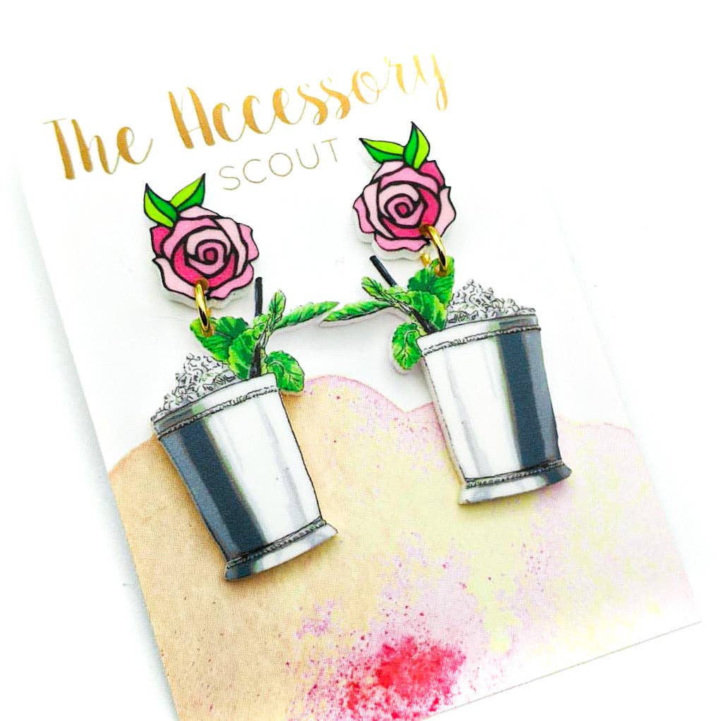 THE ACCESSORY SCOUT - Scout Celebration Pink Mint Julep Earrings