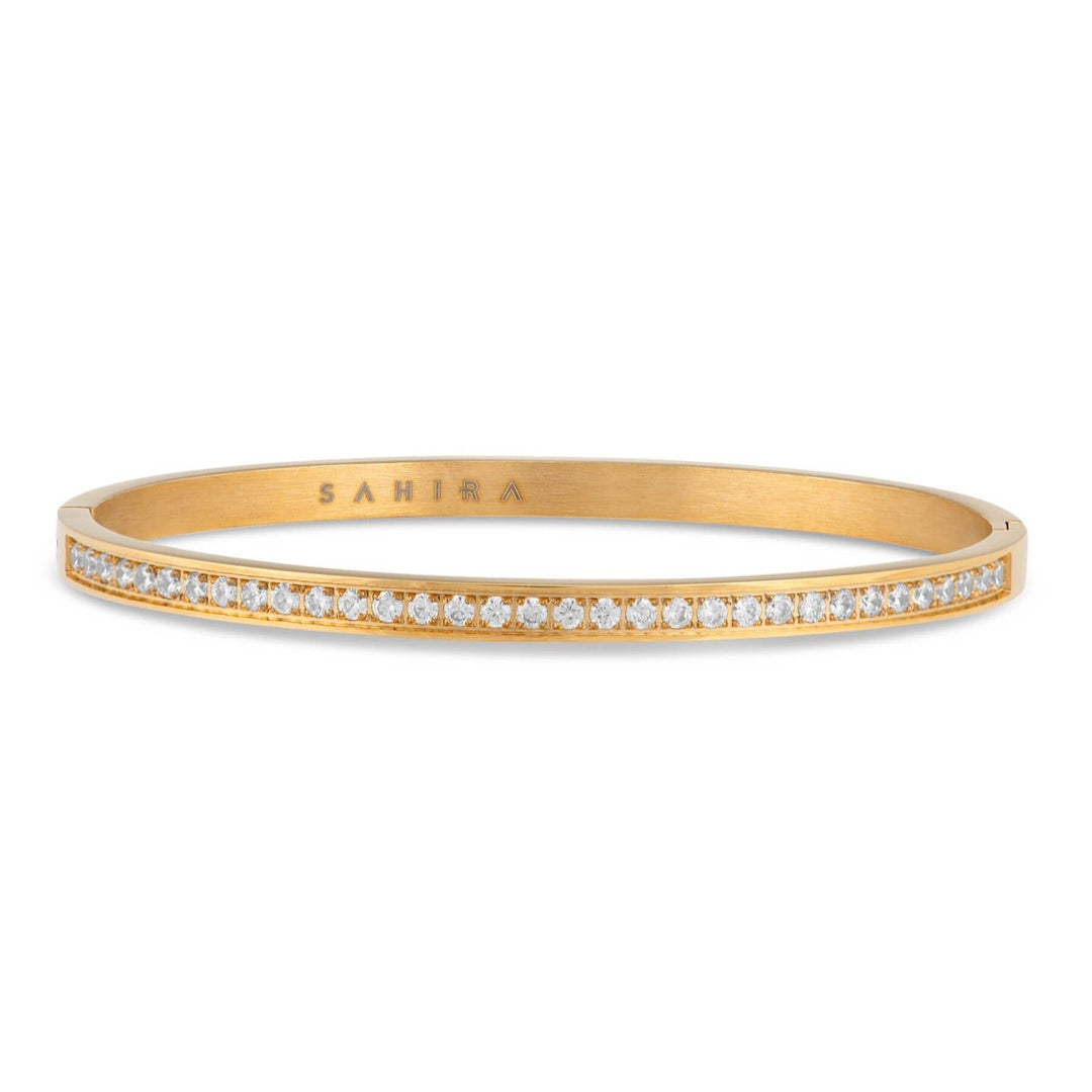 Sahira Jewelry Design - Lara Pave Bracelet: Gold
