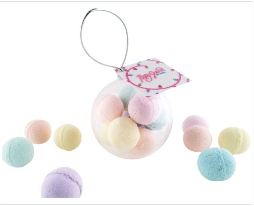 Roxy Grace - Christmas Ornament with All-Natural Mini Bath Bombs
