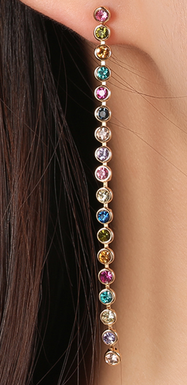 Accessory Concierge - Amal Gem Drops - more colors: Clear