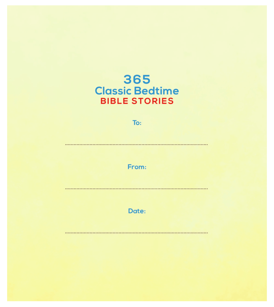 365 Classic Bedtime Bible Stories
