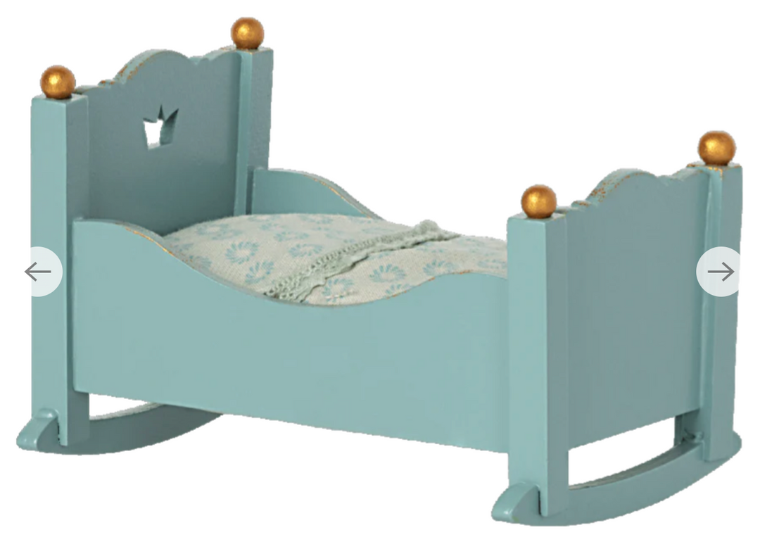 Maileg Baby Mouse Cradle