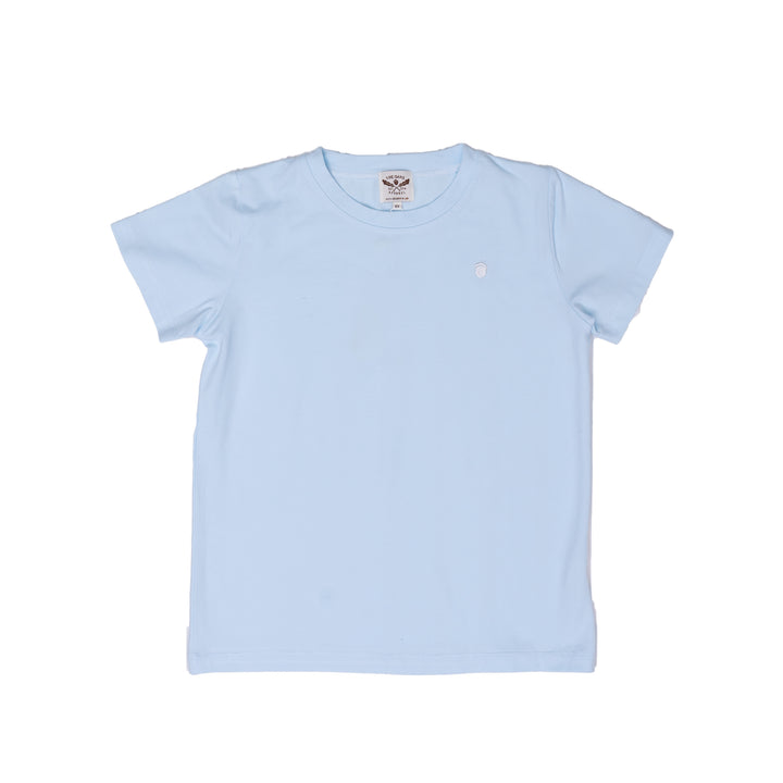 Signature Light Blue T-Shirt with White Acorn
