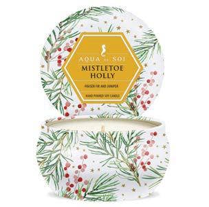 The SOi Company - Mistletoe & Holly 4oz Petite Aqua De Soi Tin