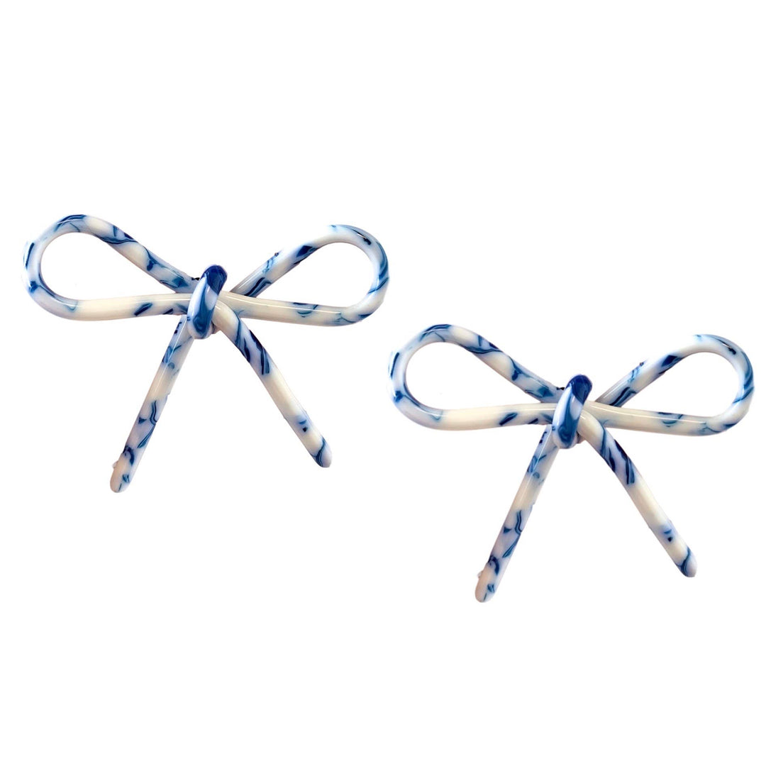 St Armands Designs of Sarasota - Blue and White Bows