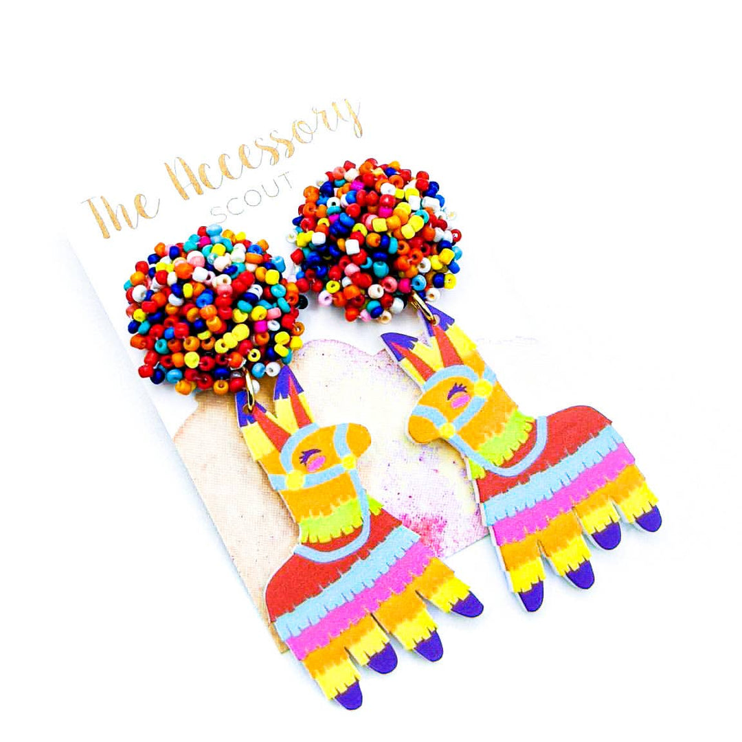THE ACCESSORY SCOUT - Scout Celebration Piñata Earrings