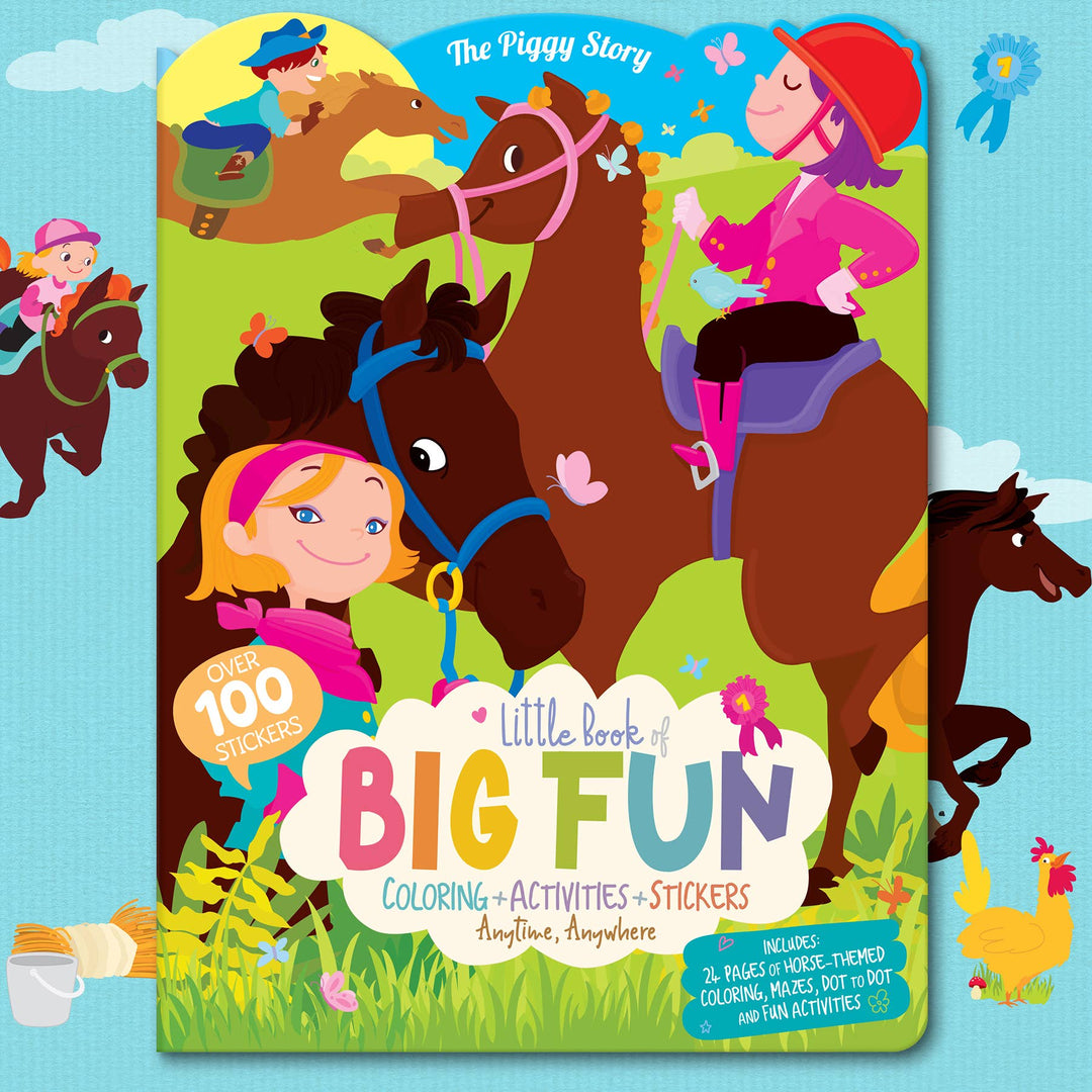 Girl Nation - Little Book of Big Fun Activity Book | Horse Play
