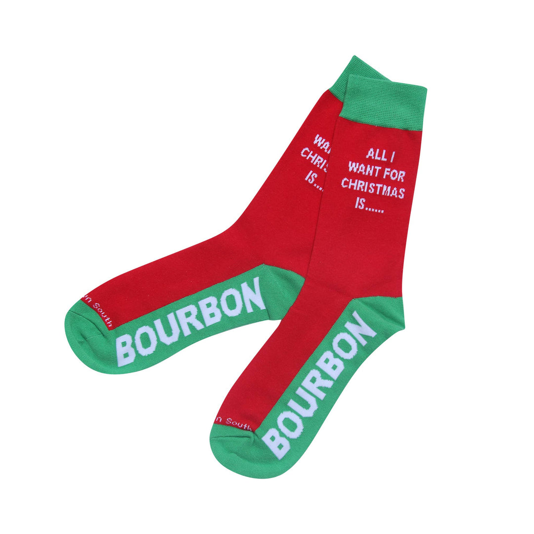 Barrel Down South - Christmas Bourbon - All I Want - Christmas Socks - Bourbon