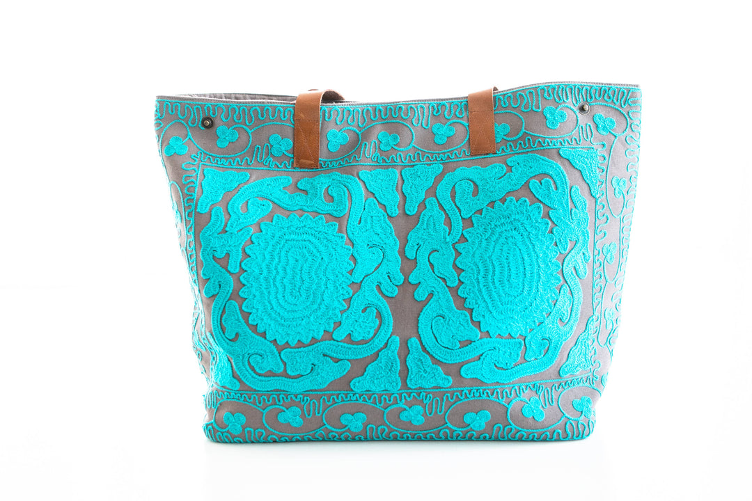 Rahab's Rope - Turquoise Dreams Tote