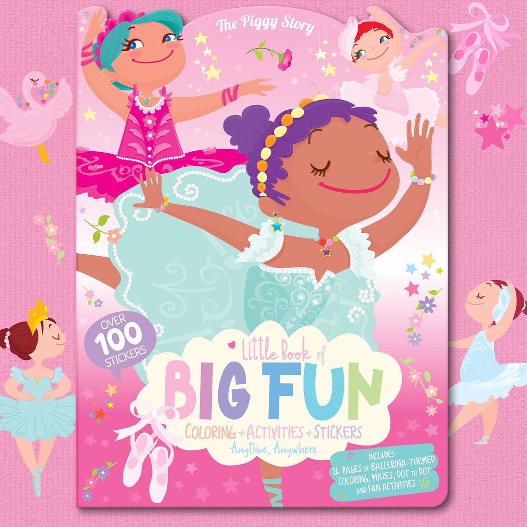 Girl Nation - Little Book of Big Fun Activity Book | Pretty Ballerinas