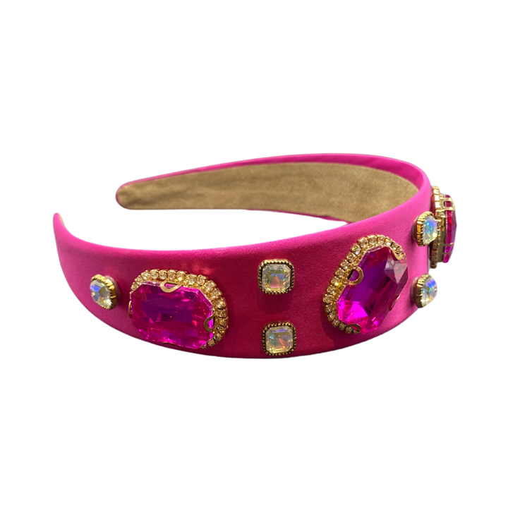 Accessory Concierge - Gem Headband - more colors: Pink