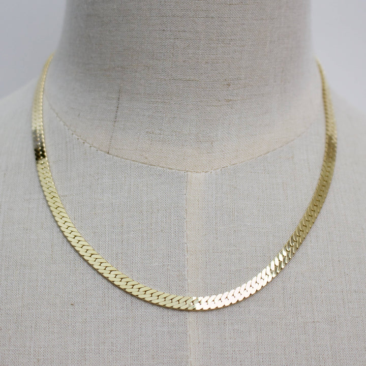 a.v. max - Studio 54 Chain Necklace: Gold